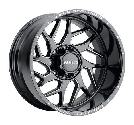 Weld Off-Road W117 22X10 Fulcrum 5X139.7 5X150 ET-18 BS4.75 Gloss Black MIL 110.2