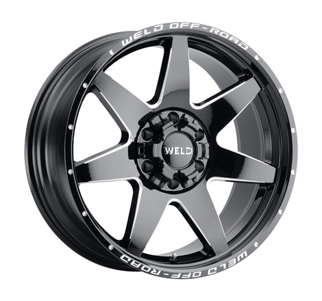 Weld Off-Road W109 20X10 Retaliate 5X139.7 5X150 ET-18 BS4.75 Gloss Black MIL 110.2