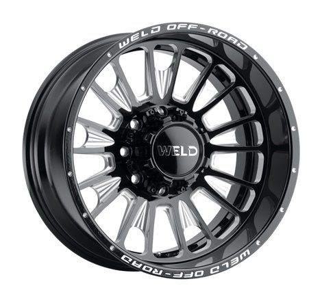 Weld Off-Road W121 20X10 Scorch 6X135 6X139.7 ET13 BS6.00 Gloss Black MIL 106.1