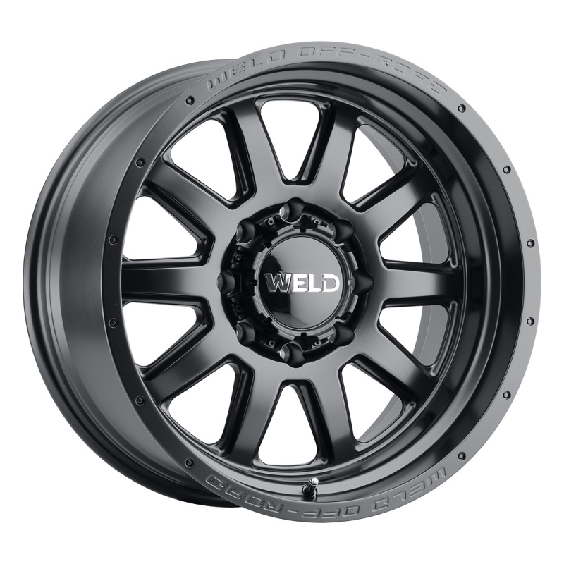 Weld Off-Road W101 20X9.0 Stealth 5X114.3 5X127 ET20 BS5.75 Satin Black 78.1