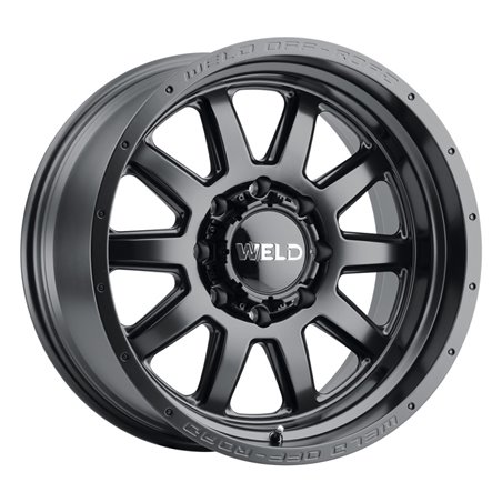 Weld Off-Road W101 20X9.0 Stealth 8X165.1 ET00 BS5.00 Satin Black 125.1