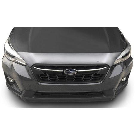 AVS 21-22 Subaru Crosstrek Aeroskin Low Profile Hood Shield - Chrome