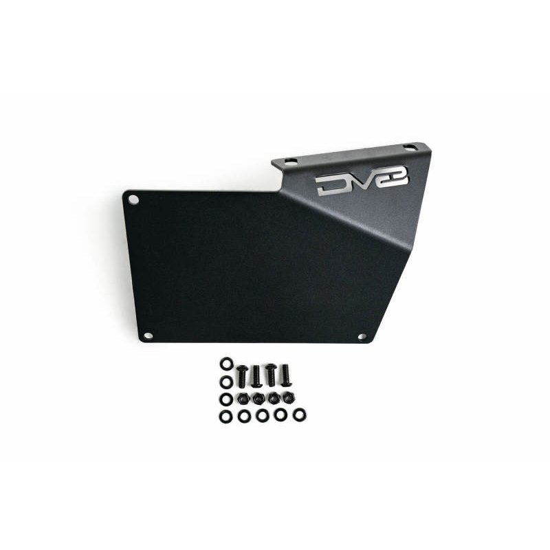 DV8 Offroad 21-22 Ford Bronco Factory Front Bumper License Relocation Bracket - Side