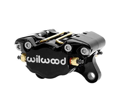 Wilwood Caliper-Dynapro Single 3.75in Mount 1.38in Pistons .38in Disc - Black