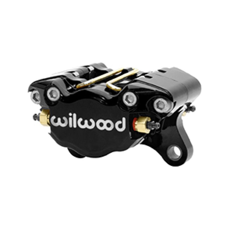 Wilwood Caliper-Dynapro Single 3.75in Mount 1.38in Pistons .38in Disc - Black