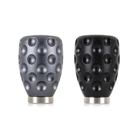 Mishimoto Steel Core Dimple Shift Knob Black Delrin