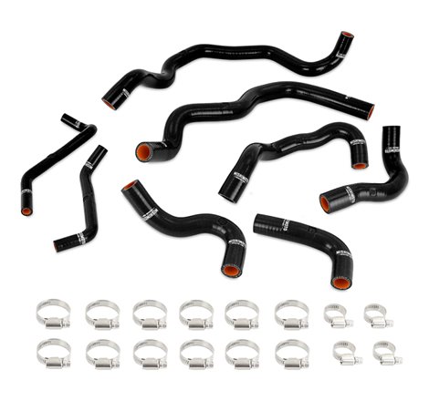 Mishimoto 2016+ Infiniti Q50/Q60 3.0T Ancillary Coolant Hose Kit - Black