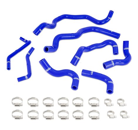 Mishimoto 2016+ Infiniti Q50/Q60 3.0T Ancillary Coolant Hose Kit - Blue