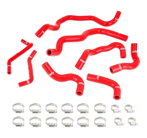 Mishimoto 2016+ Infiniti Q50/Q60 3.0T Ancillary Coolant Hose Kit - Red