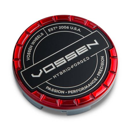 Vossen Billet Sport Cap - Large - Hybrid Forged - Vossen Red