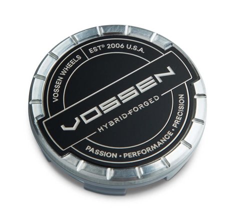 Vossen Billet Sport Cap - Large - Hybrid Forged - Gloss Clear