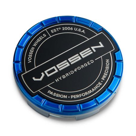 Vossen Billet Sport Cap - Large - Hybrid Forged - Fountain Blue