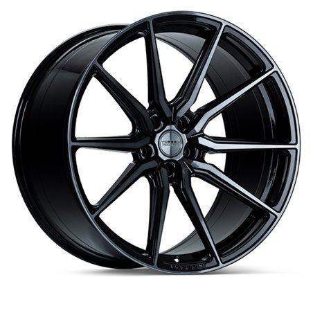 Vossen HF-3 20x9 / 5x120 / ET35 / Flat Face / 72.56 - Double Tinted - Gloss Black