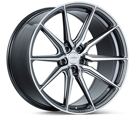 Vossen HF-3 20x9 / 5x120 / ET35 / Flat Face / 72.56 - Gloss Graphite Polished