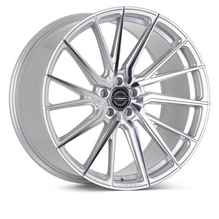 Vossen HF-4T 20x10 / 5x120 / ET45 / Deep Face / 72.56 - Silver Polished - Left