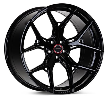 Vossen HF-5 20x9 / 5x120 / ET35 / Flat Face / 72.56 - Gloss Black