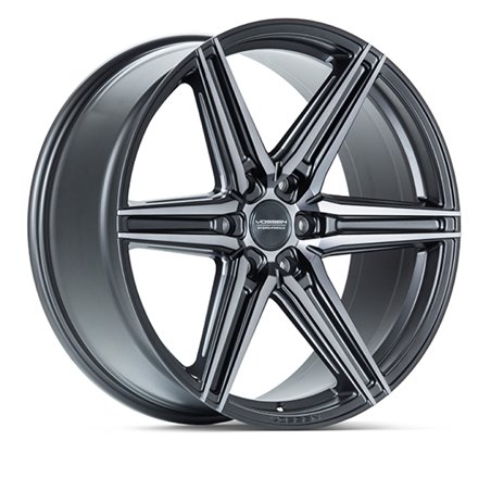 Vossen HF6-2 20x9.5 / 6x135 / ET15 / Deep Face / 87.1 - Tinted Matte Gunmetal