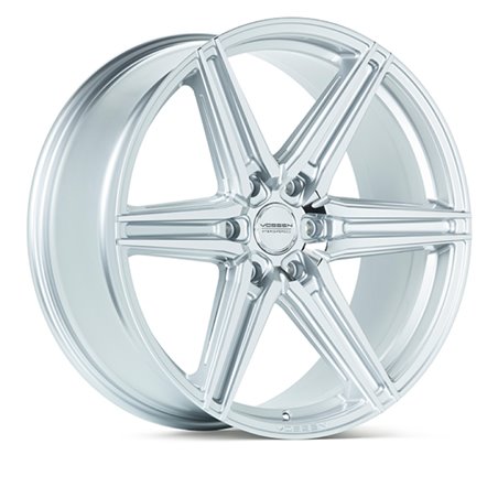 Vossen HF6-2 20x9.5 / 6x139.7 / ET15 / Deep Face / 106.1 - Silver Polished