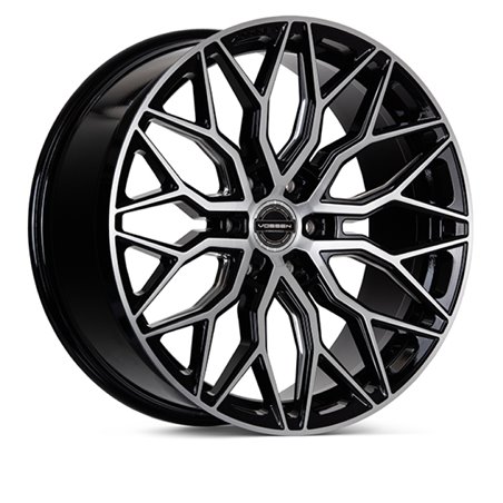 Vossen HF6-3 20x9.5 / 6x135 / ET15 / Deep Face / 87.1 - Brushed Gloss Black