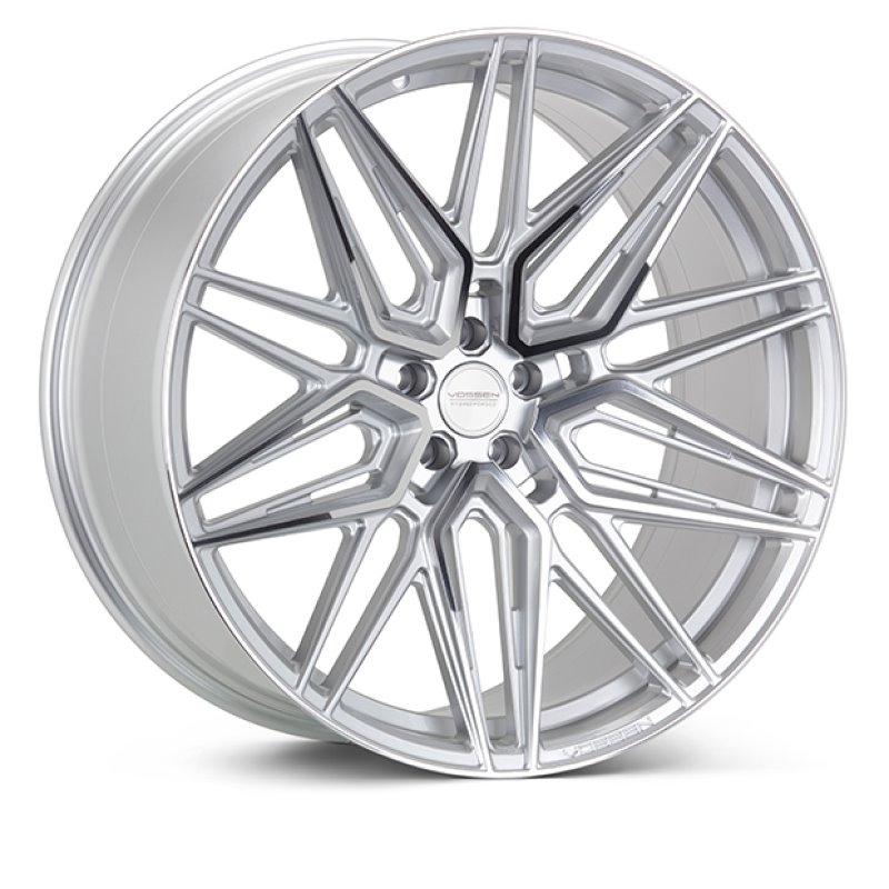 Vossen HF-7 20x10.5 / 5x120 / ET42 / Deep Face / 72.56 - Silver Polished