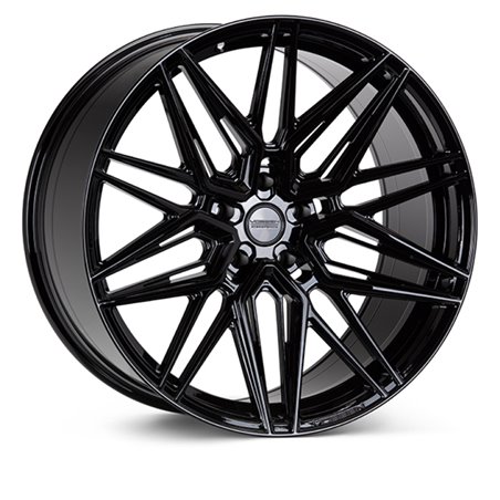 Vossen HF-7 20x10.5 / 5x120 / ET42 / Deep Face / 72.56 - Gloss Black