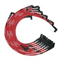 Moroso Ford 351C/390/429/460 Sleeved HEI 135 Ends Ultra Spark Plug Wire Set - Red