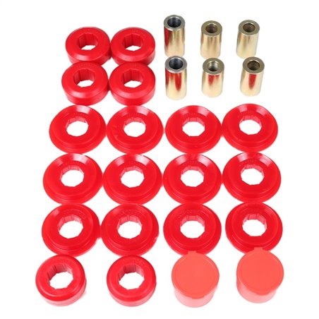 Energy Suspension 91-97 Toyota Land Cruiser FJ80 Front Control Arm Bushing Set - Red