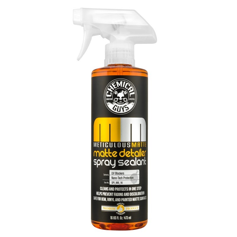 Chemical Guys Meticulous Matte Detailer & Spray Sealant - 16oz