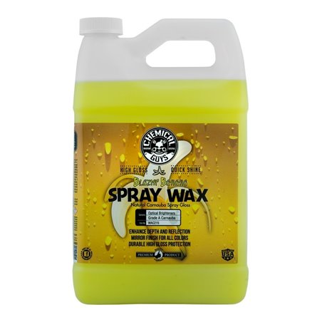 Chemical Guys Blazin Banana Carnauba Spray Wax - 1 Gallon