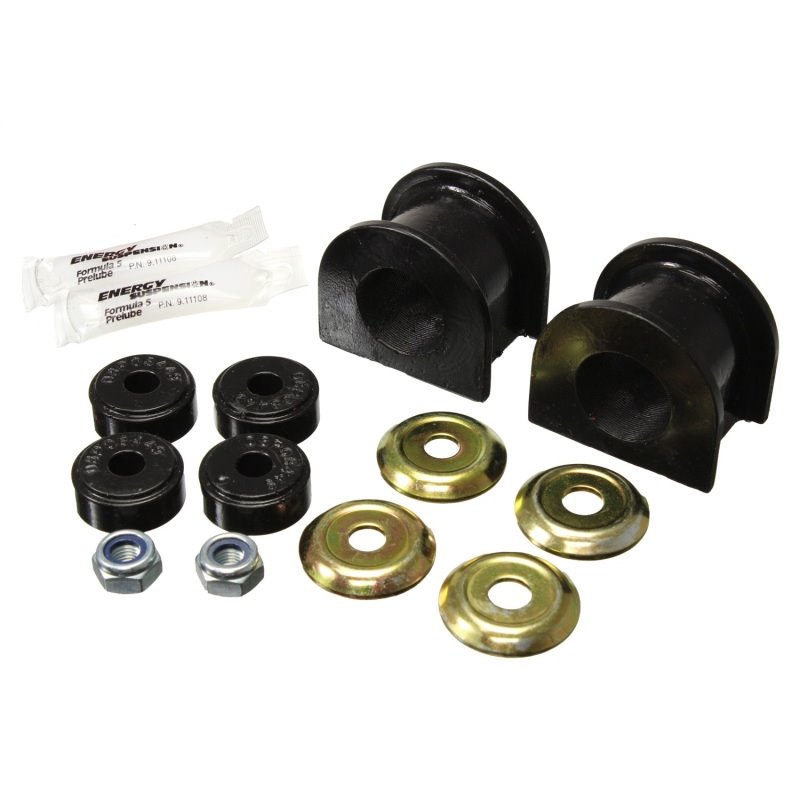 Energy Suspension 05-15 Toyota Tacoma 2WD 30mm Front Sway Bar Bushing Set - Black