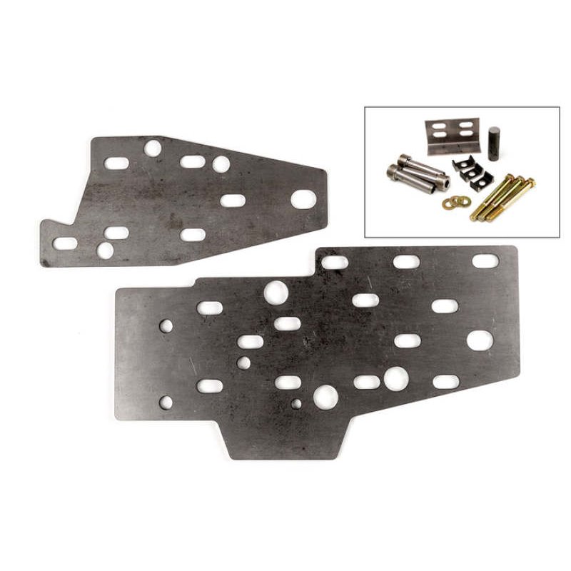 JKS Manufacturing Jeep Cherokee XJ HD Front Unibody Reinforcement Plates - Driver Side