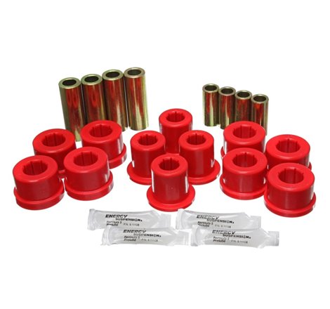 Energy Suspension 87-92 Toyota Supra Red Front Control Arm Bushing Set