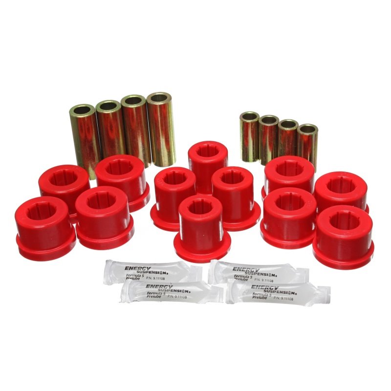 Energy Suspension 87-92 Toyota Supra Red Front Control Arm Bushing Set