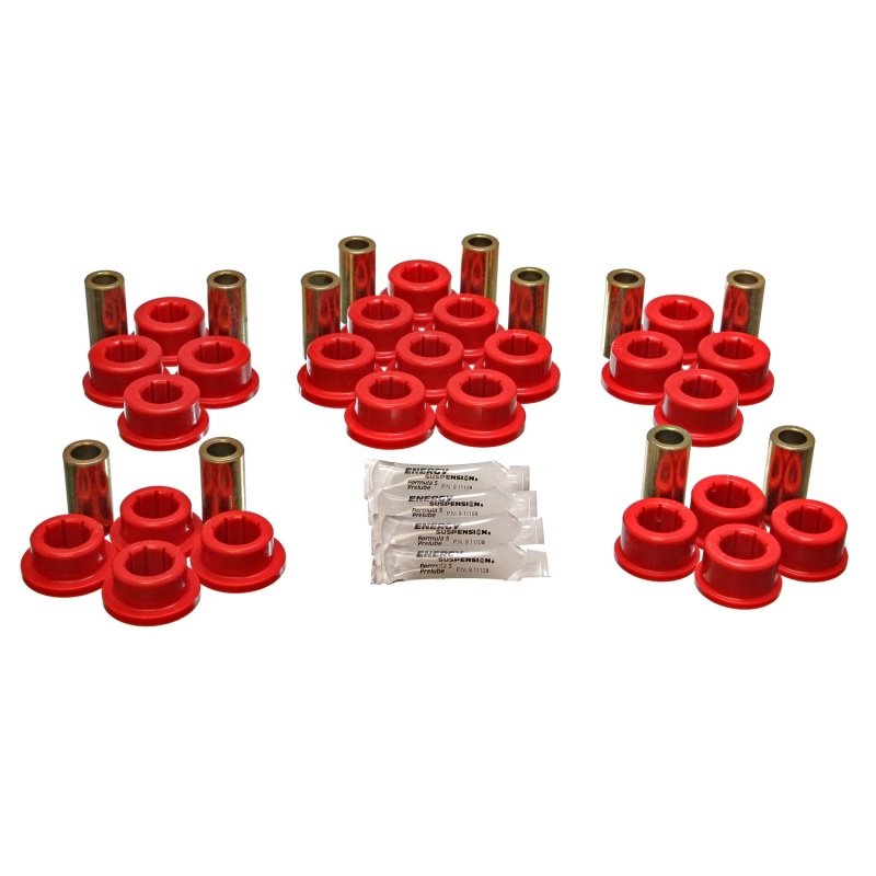 Energy Suspension 87-92 Toyota Supra Red Rear Control Arm Bushing Set