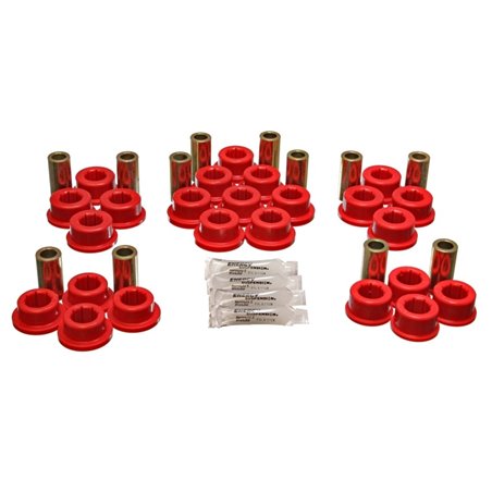 Energy Suspension 87-92 Toyota Supra Red Rear Control Arm Bushing Set