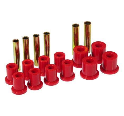 Prothane 71-87 GM K10-30 4wd Front Spring Bushings - Red