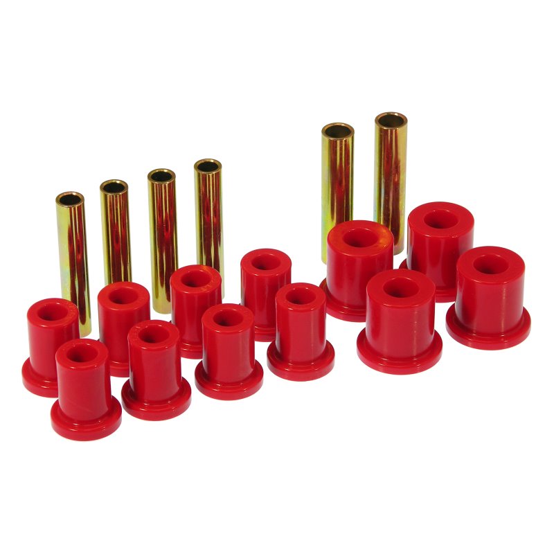 Prothane 71-87 GM K10-30 4wd Front Spring Bushings - Red