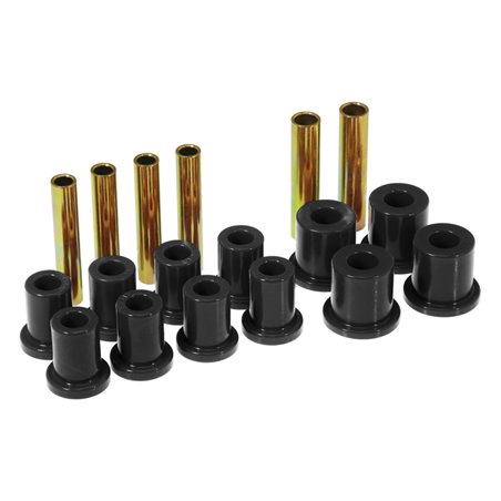 Prothane 71-87 GM K10-30 4wd Front Spring Bushings - Black