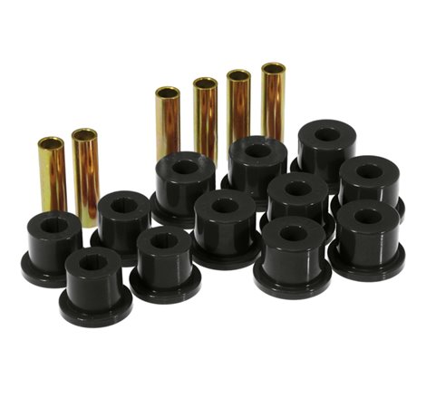 Prothane 73-87 GM Rear Spring & Shackle Bushings (w/ 1.75in Bushings) - Black