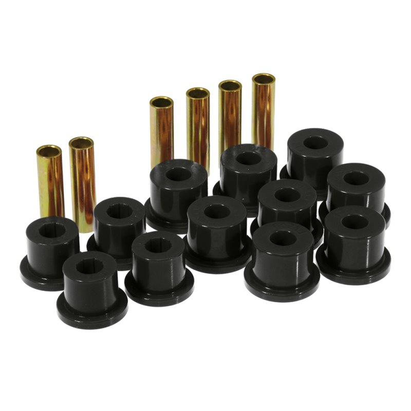 Prothane 73-87 GM Rear Spring & Shackle Bushings (w/ 1.75in Bushings) - Black