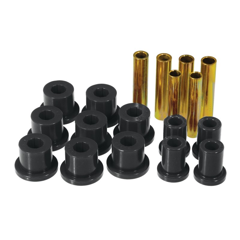 Prothane 67-70 GM 4wd Front Spring & Shackle Bushings - Black