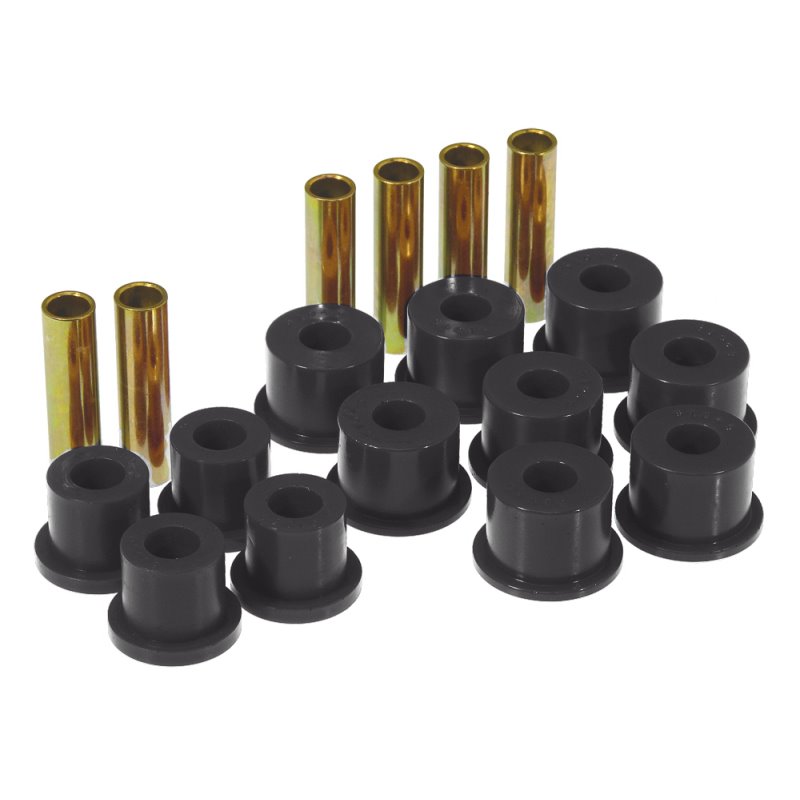 Prothane 88-98 GM 2/4wd Rear Spring & Shackle Bushings - Black