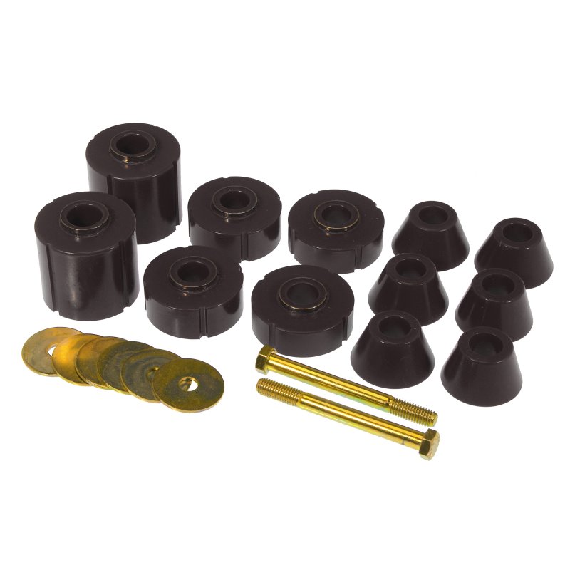 Prothane 73-80 GM Body Mount 12 Bushing Kit - Black