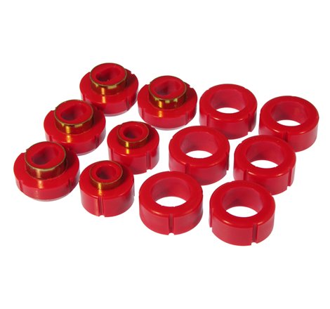 Prothane 82-04 GM 2/4wd S-Series Std Cab Body Mount - Red