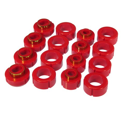 Prothane 82-00 GM 2/4wd S-Series Ext Cab Body Mount - Red