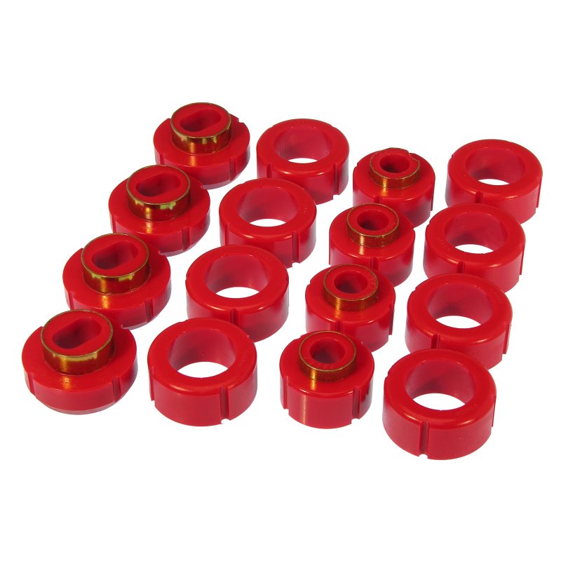 Prothane 82-00 GM 2/4wd S-Series Ext Cab Body Mount - Red