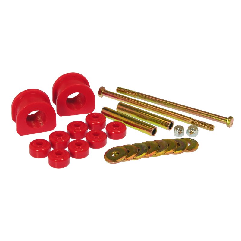 Prothane 82-01 GM S10 2wd Front Sway Bar Bushings - 1 1/8in - Red