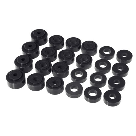 Prothane 68-72 GM Mid-Size Convert Body Mount - Black