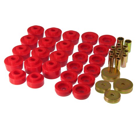 Prothane 78-88 GM Various Body Mount Kit - Red