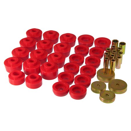 Prothane 78-88 GM Various Body Mount Kit - Red